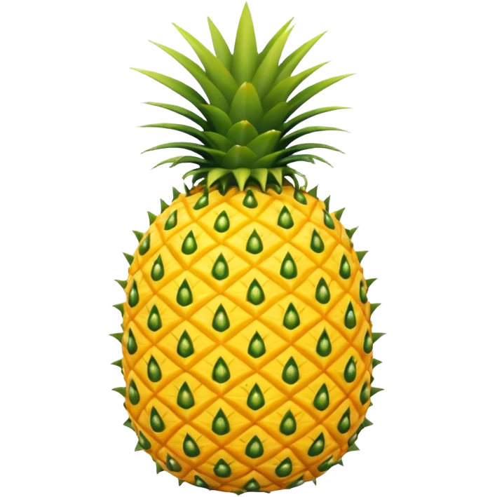 Upside down pineapple emoji