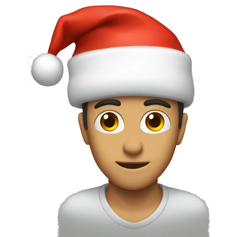 Santa hat . Solid  emoji