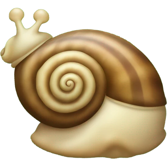 Sleepy snail emoji
