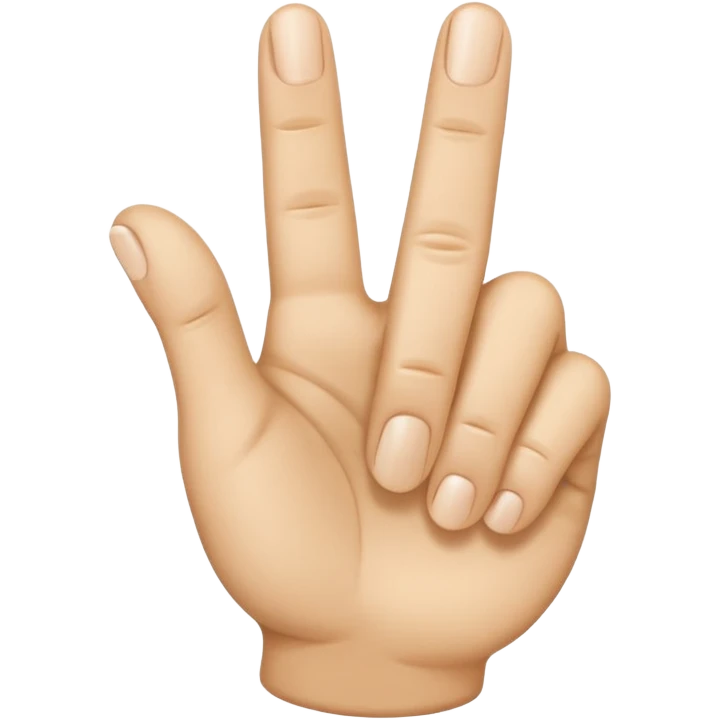 YVL emoji not to realistic make it look like an emoji hand Common Hand Position: The gesture often involves holding up the index finger and thumb to create an "L" shape, while the other fingers are curled down. emoji