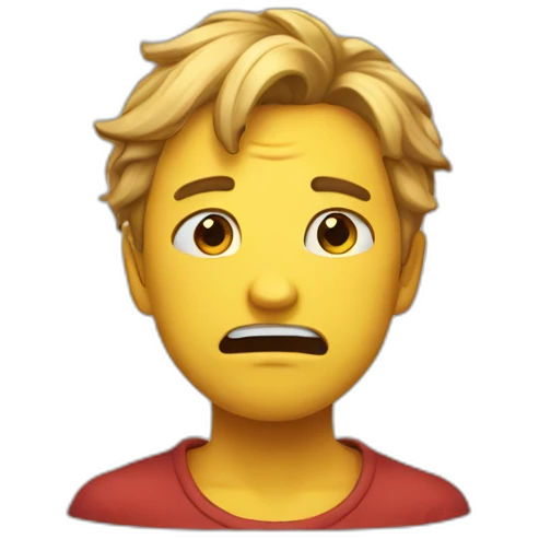 tearing up from stress funny dramatic emoji