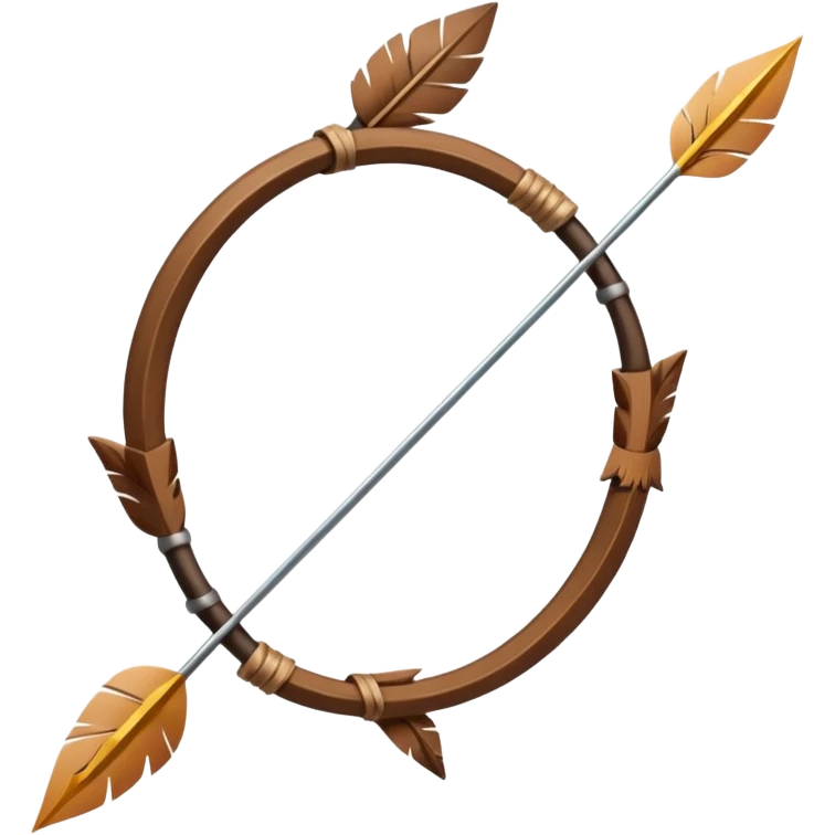 flecha de arco  emoji