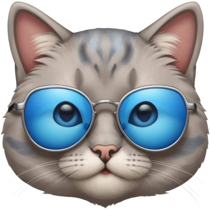 Cat wearing sunglasses emoji