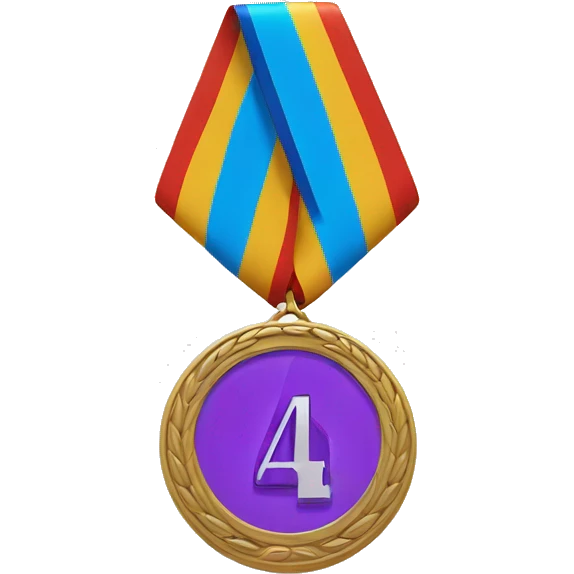 4th place medal emoji