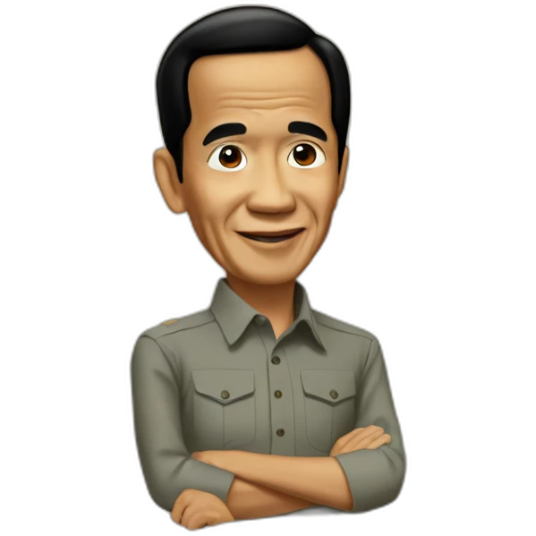 Jokowi Widodo emoji