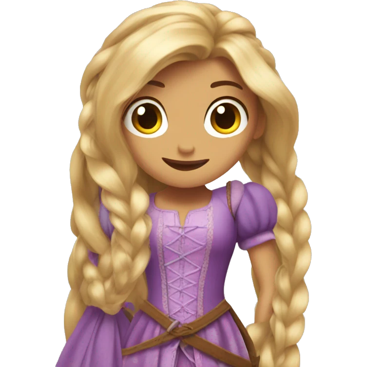 Rapunzel emoji