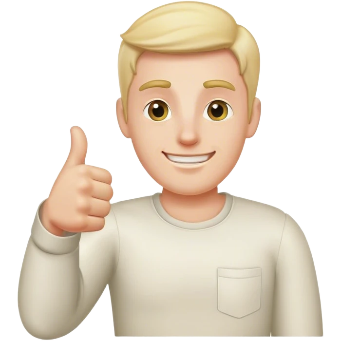 Trump thumbs up emoji