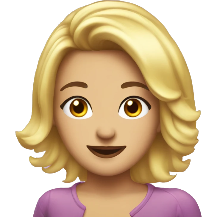 Andrea Lek in party birthday mood emoji
