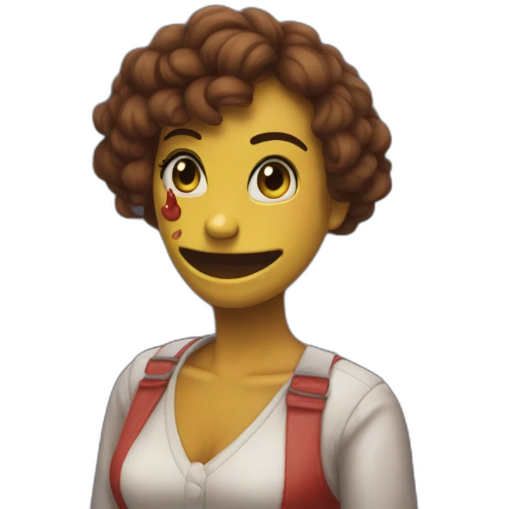 Fiva night at Freddy's Chica emoji