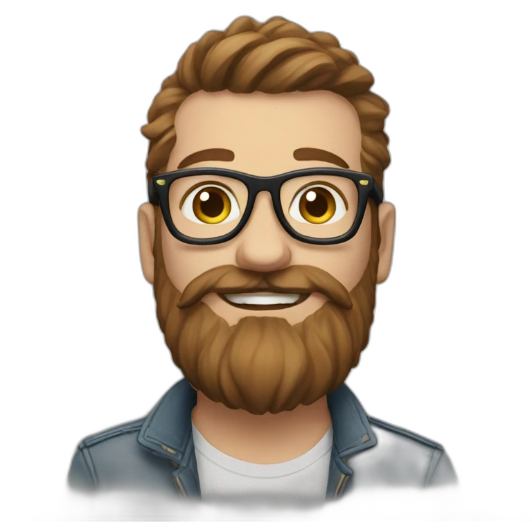 brunswick street hipster emoji