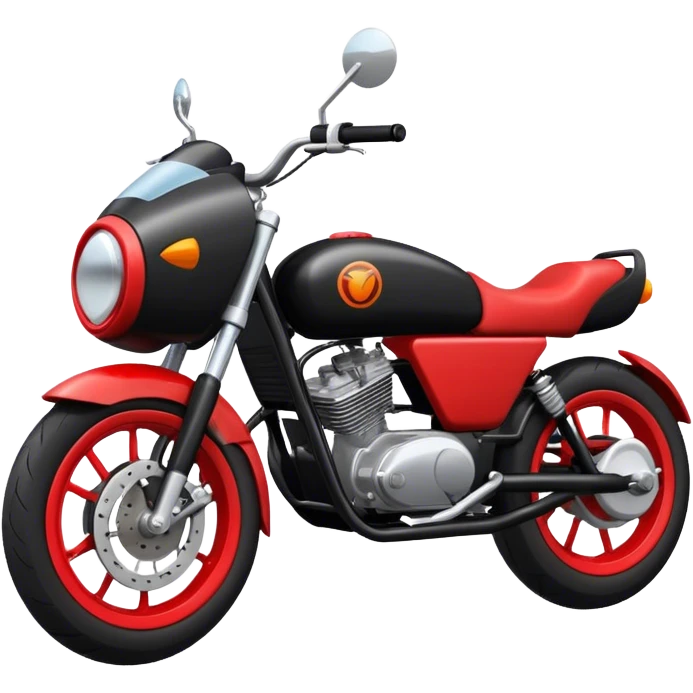 Tek teker motor emoji