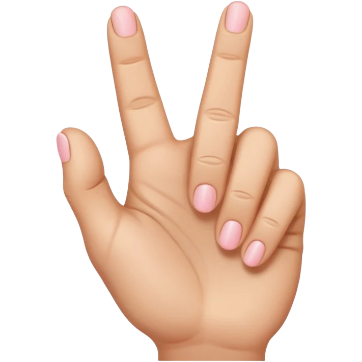 hand with thumb and pinky up, other fingers down emoji