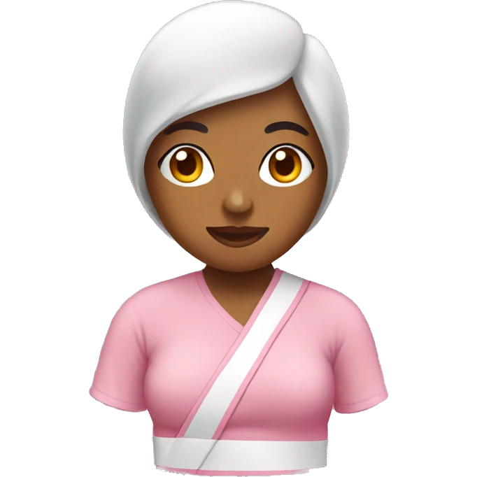 breast cancer survivor emoji