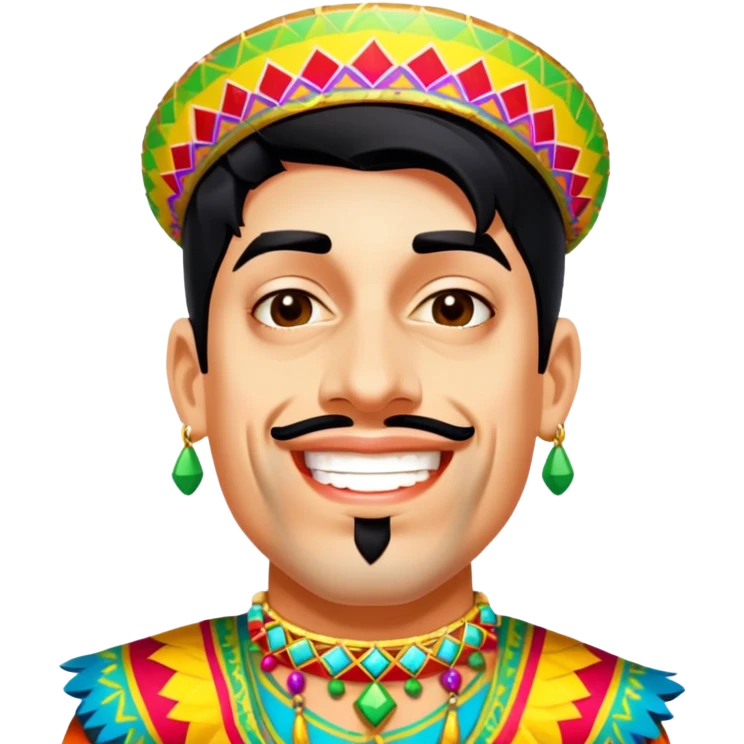 Fiesta Reveler emoji