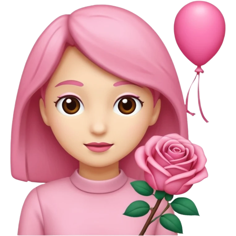 Estética  aniversário rosa de lacinhos,  faça laços rosa  emoji