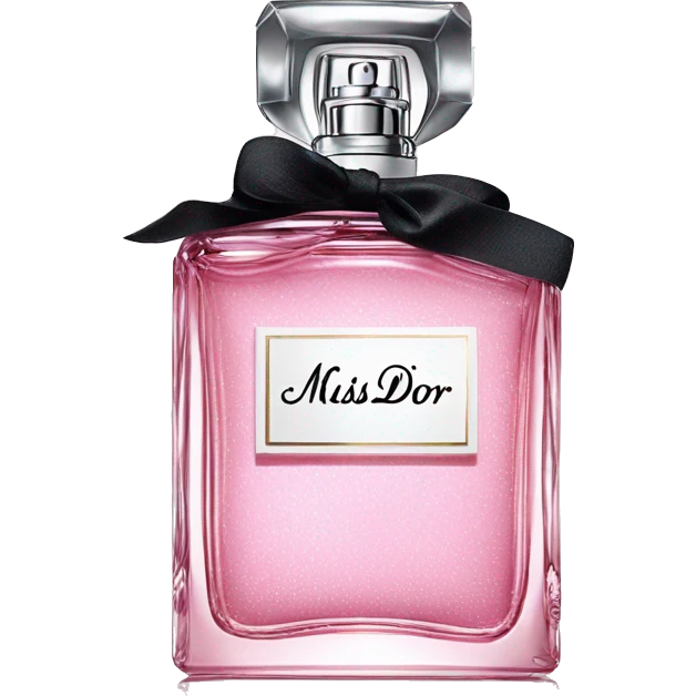 Miss Dior pefume  emoji
