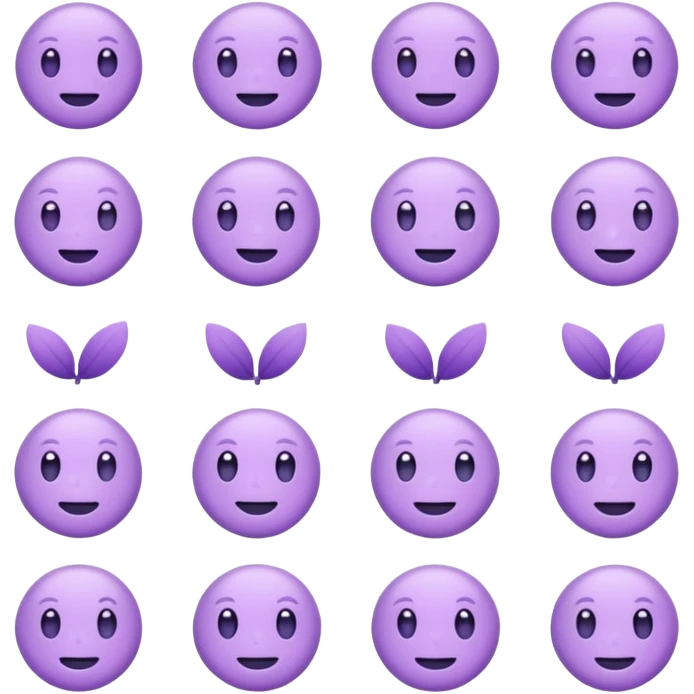 Aesthetic v i o l e t emoji