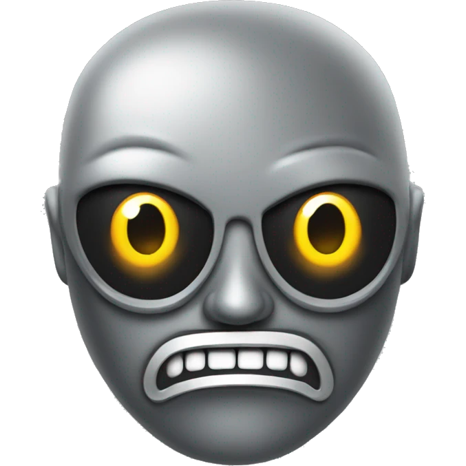 Bad chatbot emoji