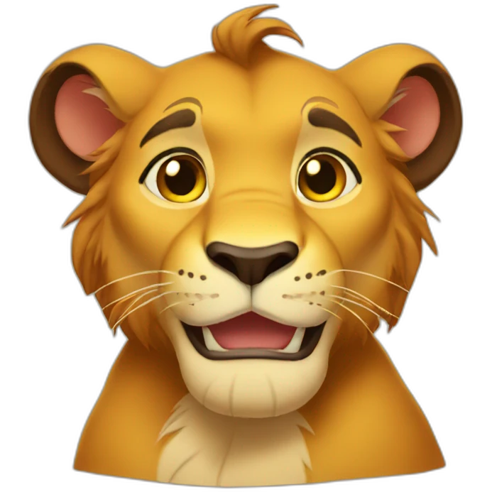 Simba emoji