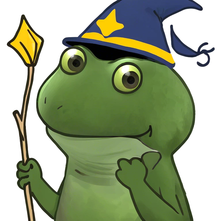 holding up a stick emoji