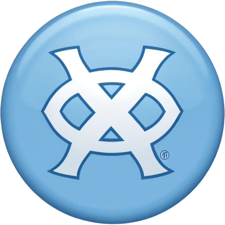 An image of a Tarheel symbol emoji