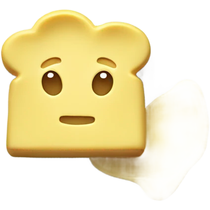 Butter on plate emoji
