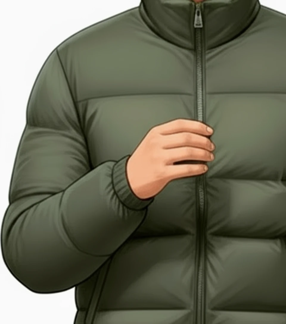 нарисуй точно такую же  руку в куртке от плеча  до кончиков пальцев, но все остальное рисовать не надо, без фона emoji