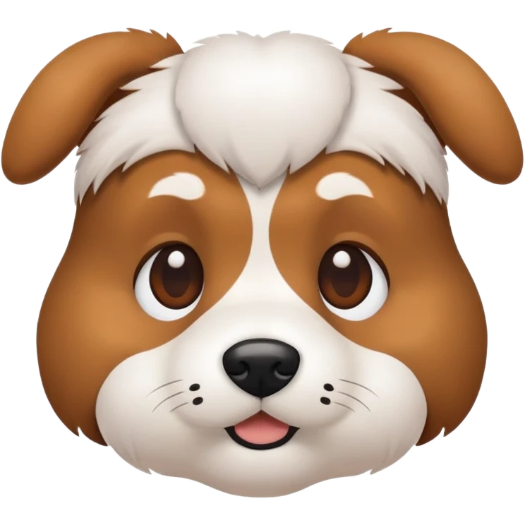 Face of dog doll emoji