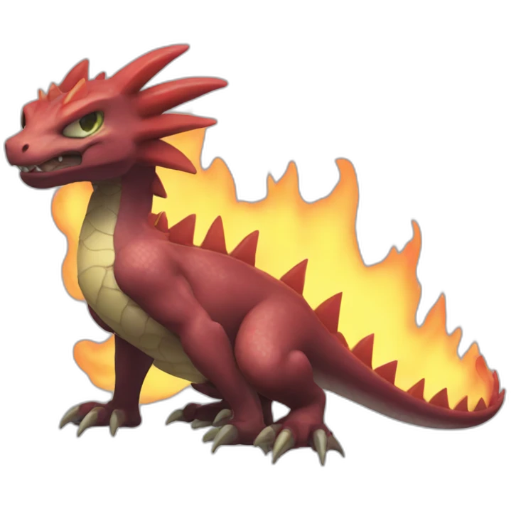 Dracaufeu pokemon emoji