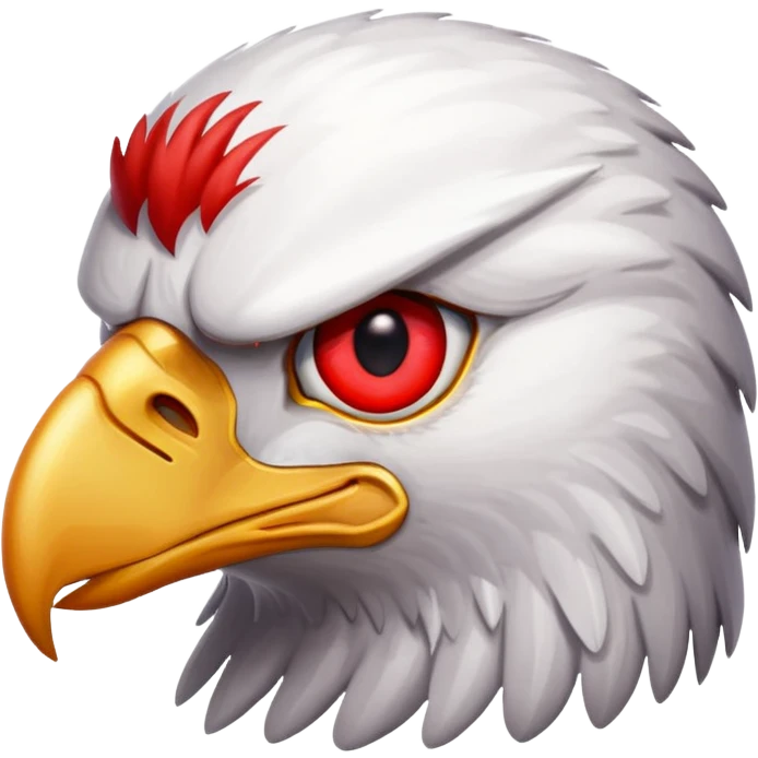 Eagle red eyes  emoji