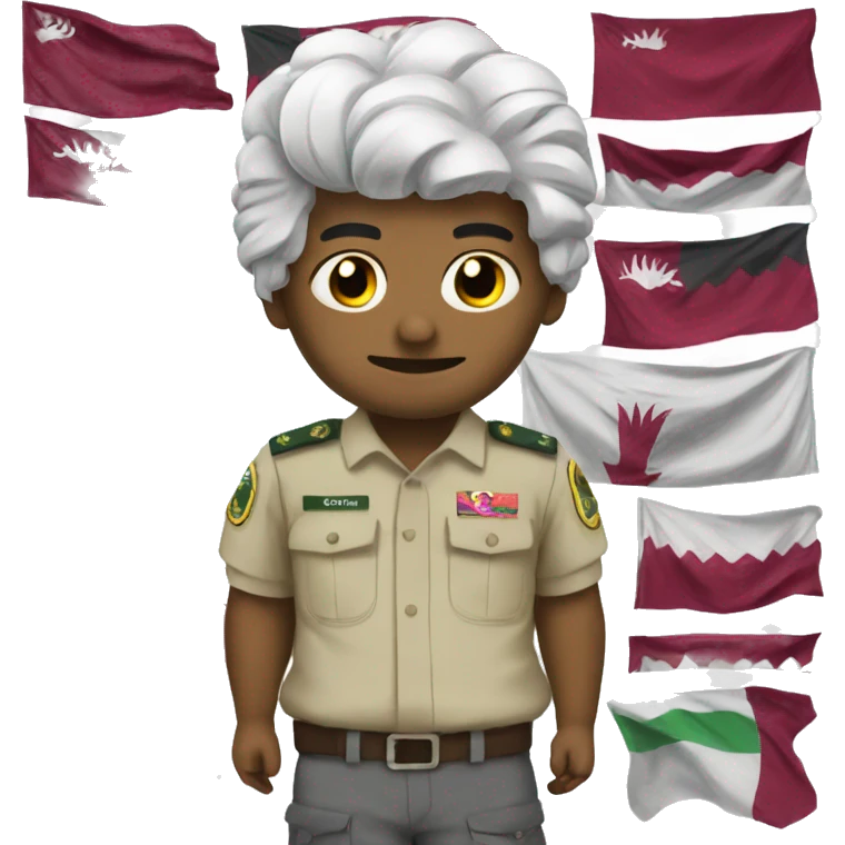 Samoieda no Qatar  emoji