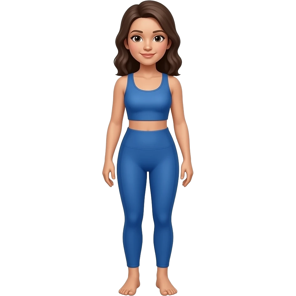 Femme legging bleu 42/44taille emoji