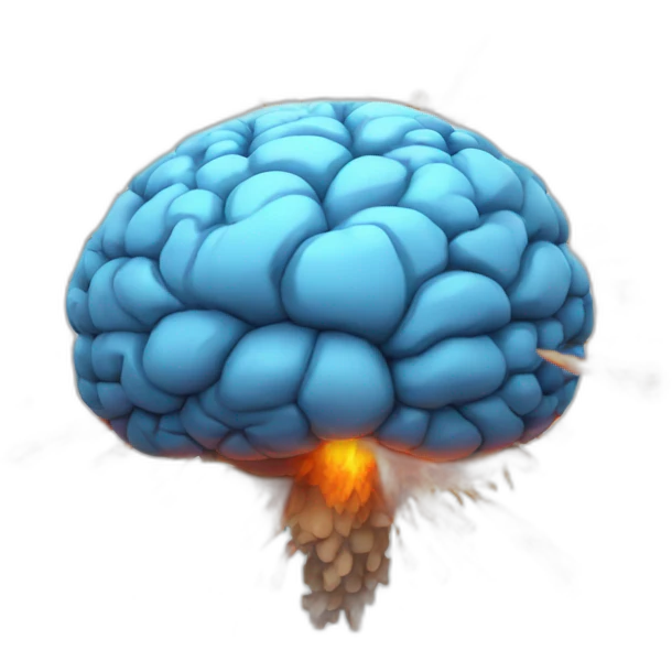exploision brain emoji