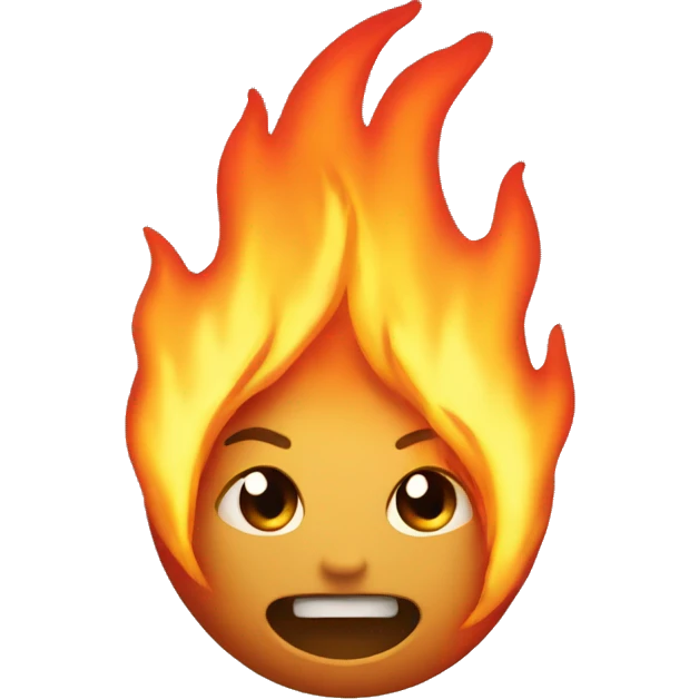 fire on fire emoji
