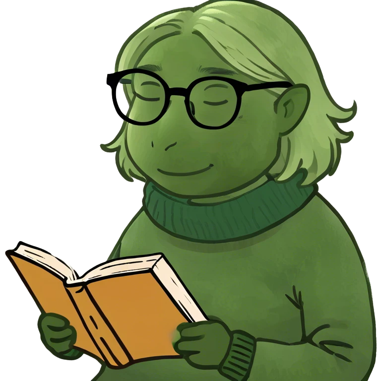 Blonde reading a book  emoji