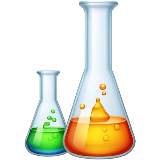 elaborate alchemy chemistry beaker set emoji