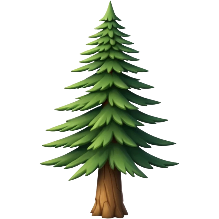 Pine tree emoji