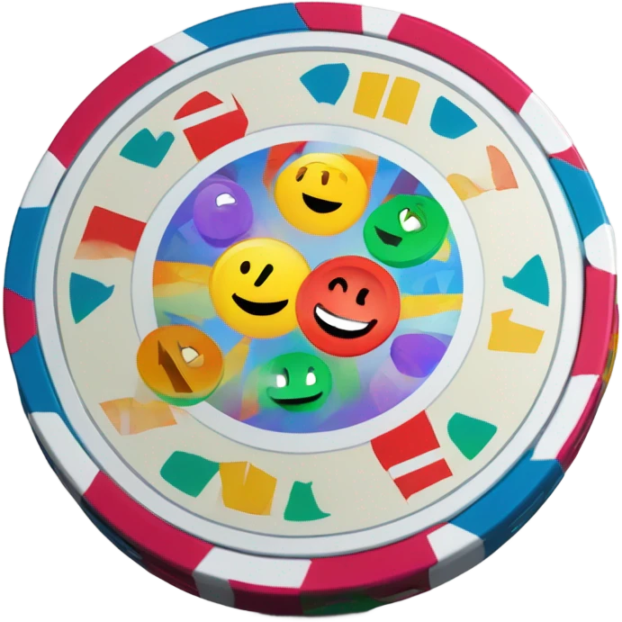 poker chip emoji