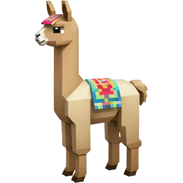 Minecraft llama emoji