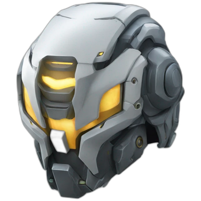 mecha storm helmet emoji