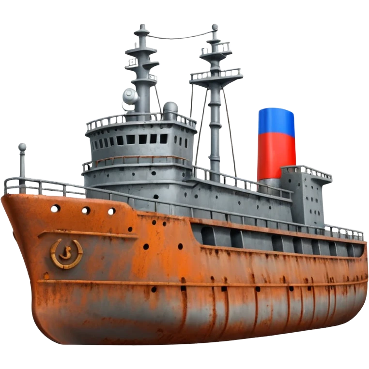 generate a realistic russian ship emoji