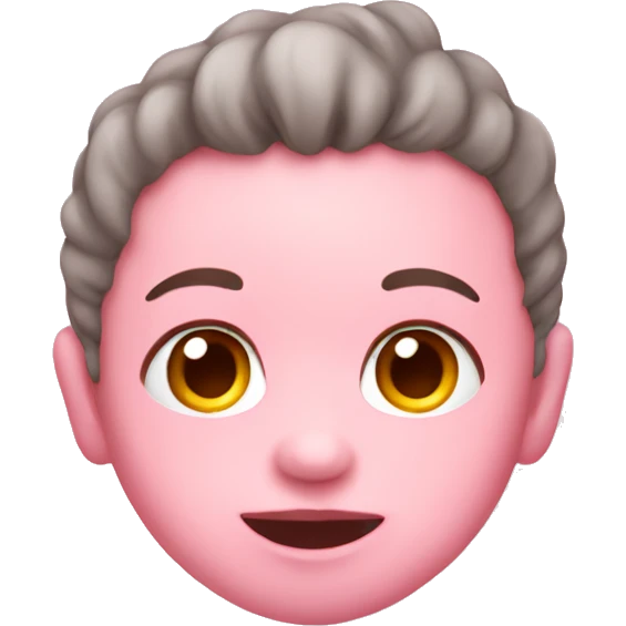 Baby pink hearth emoji