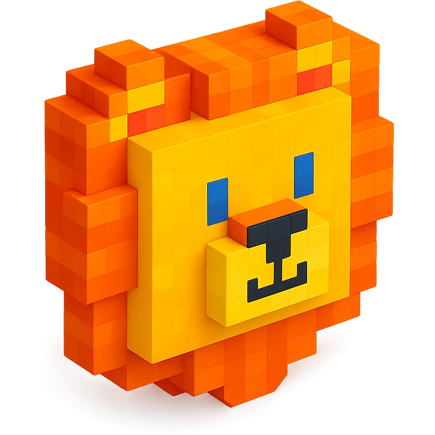 Lion Square  emoji