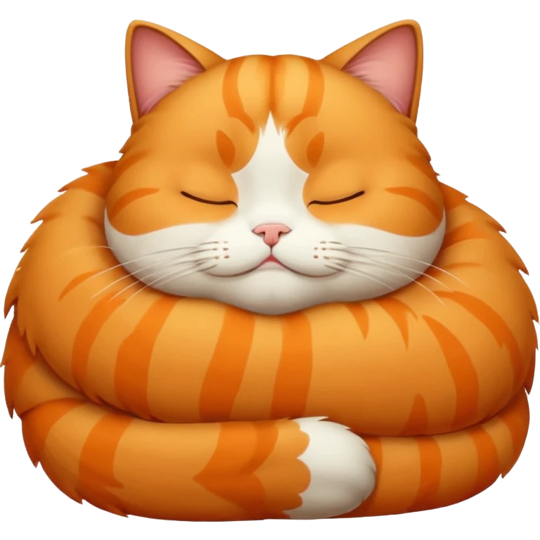 A fat cat emoji