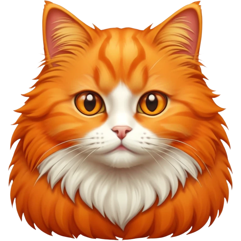 tangerine cat emoji