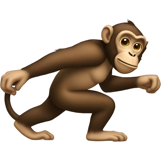 monkey stealing  emoji