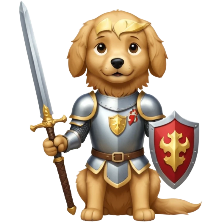 dog knight emoji