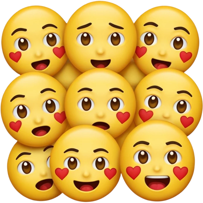 Is those emojis 🙂😘😡🫢 emoji