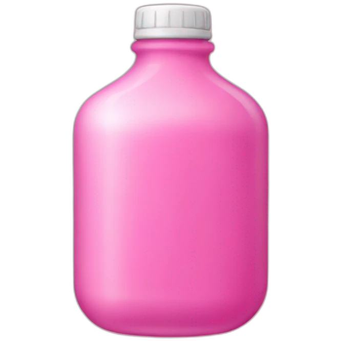 Pink Bottle emoji