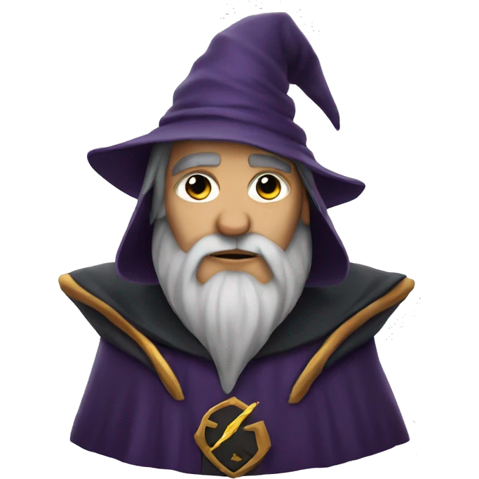 Wizard with scar  emoji